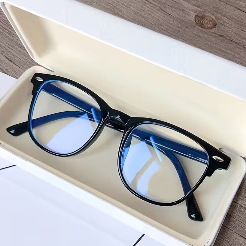 Unisex Transparent Lens Glasses